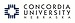 CONCORDIA UNIVERSITY